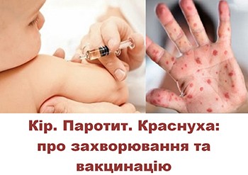 Важливість вакцинації проти кору, паротиту та краснухи (вакциною КПК)